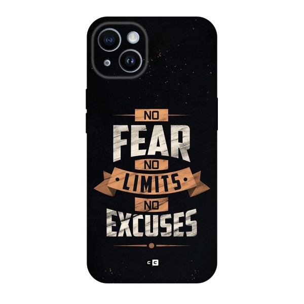 No Excuse Back Case for iPhone 14